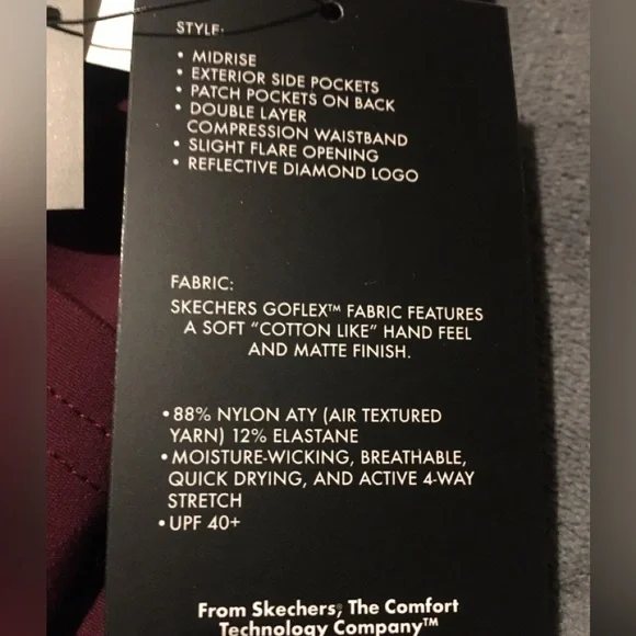 Sketchers GoFlex Go walk pants. NWT - Picture 6 of 7